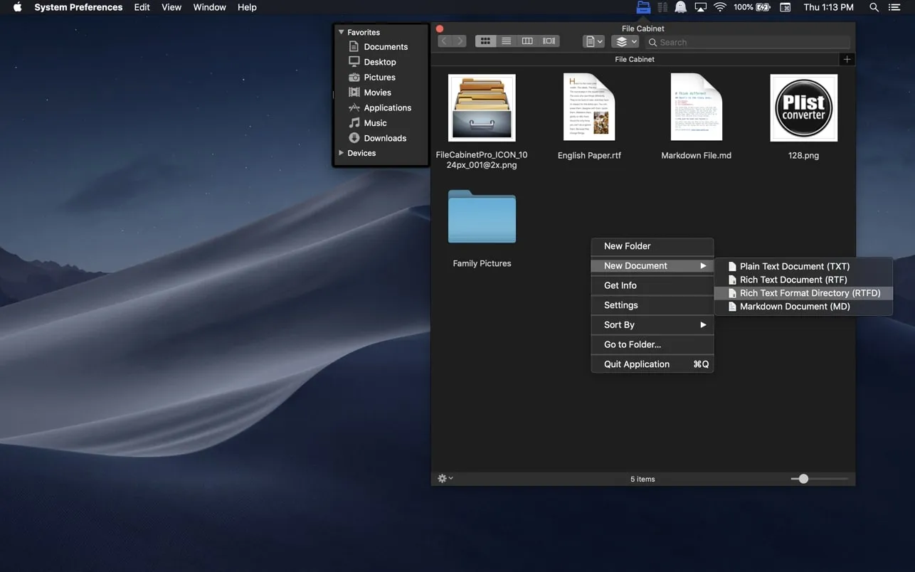 图片[1]破解版下载 | File Cabinet Pro 8.5.7 菜单栏文件快捷管理工具 - MacPJ - 最新Mac软件与游戏破解版资源下载破解版下载 | MacPJ - 最新Mac软件与游戏破解版资源下载