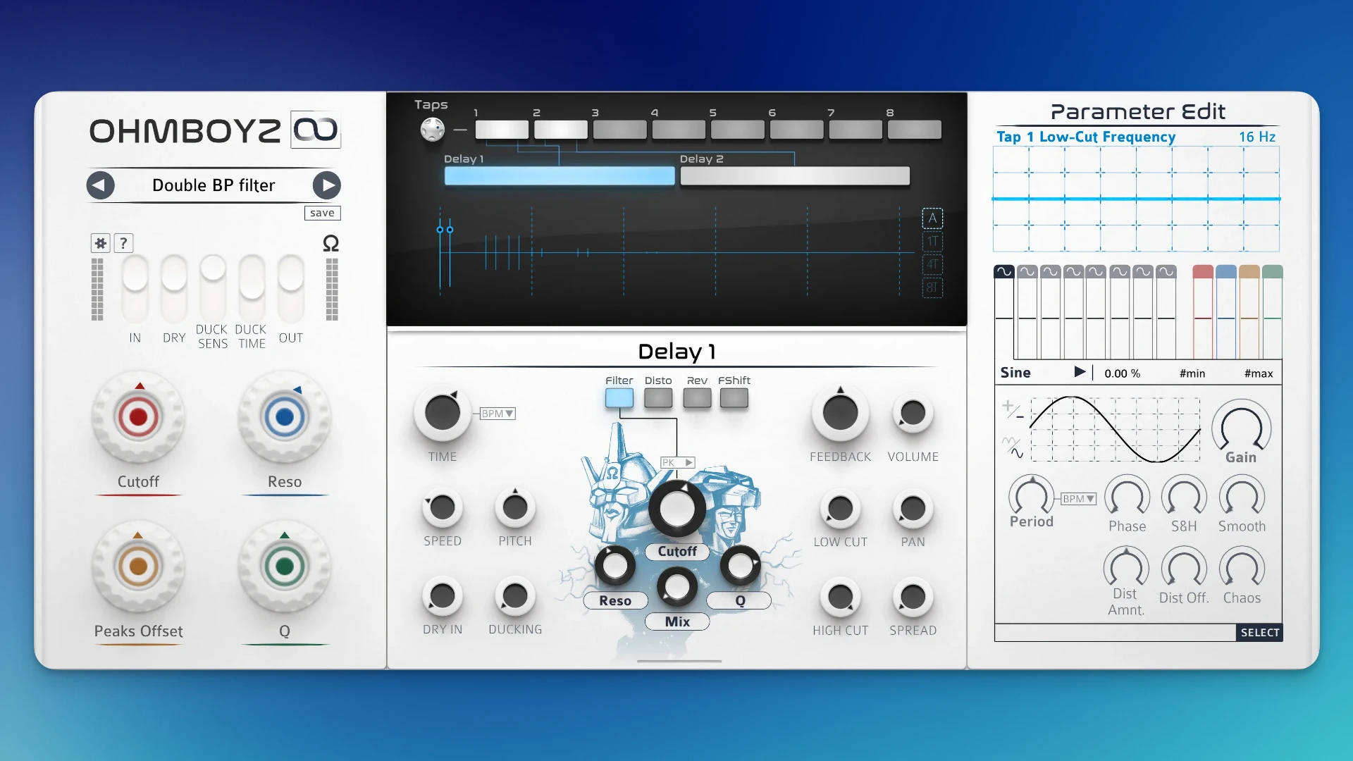 OhmForce Ohmboyz Infinity 1.1.3 多段延迟 - MacPJ - 最新Mac软件与游戏破解版资源下载破解版下载 | MacPJ - 最新Mac软件与游戏破解版资源下载