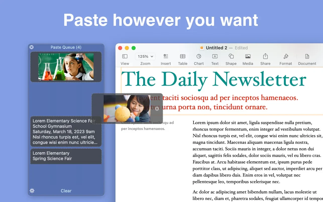 图片[1]破解版下载 | Paste Queue 1.6.4 多功能剪贴板管理工具 - MacPJ - 最新Mac软件与游戏破解版资源下载破解版下载 | MacPJ - 最新Mac软件与游戏破解版资源下载