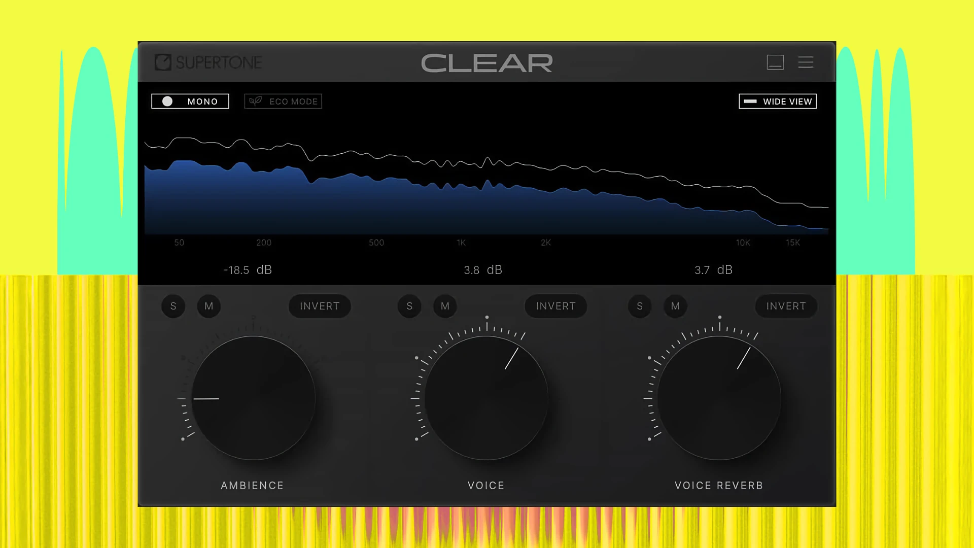 Supertone Clear 1.1.1 音频界橡皮擦一键去混响去杂音降噪 - MacPJ - 最新Mac软件与游戏破解版资源下载破解版下载 | MacPJ - 最新Mac软件与游戏破解版资源下载