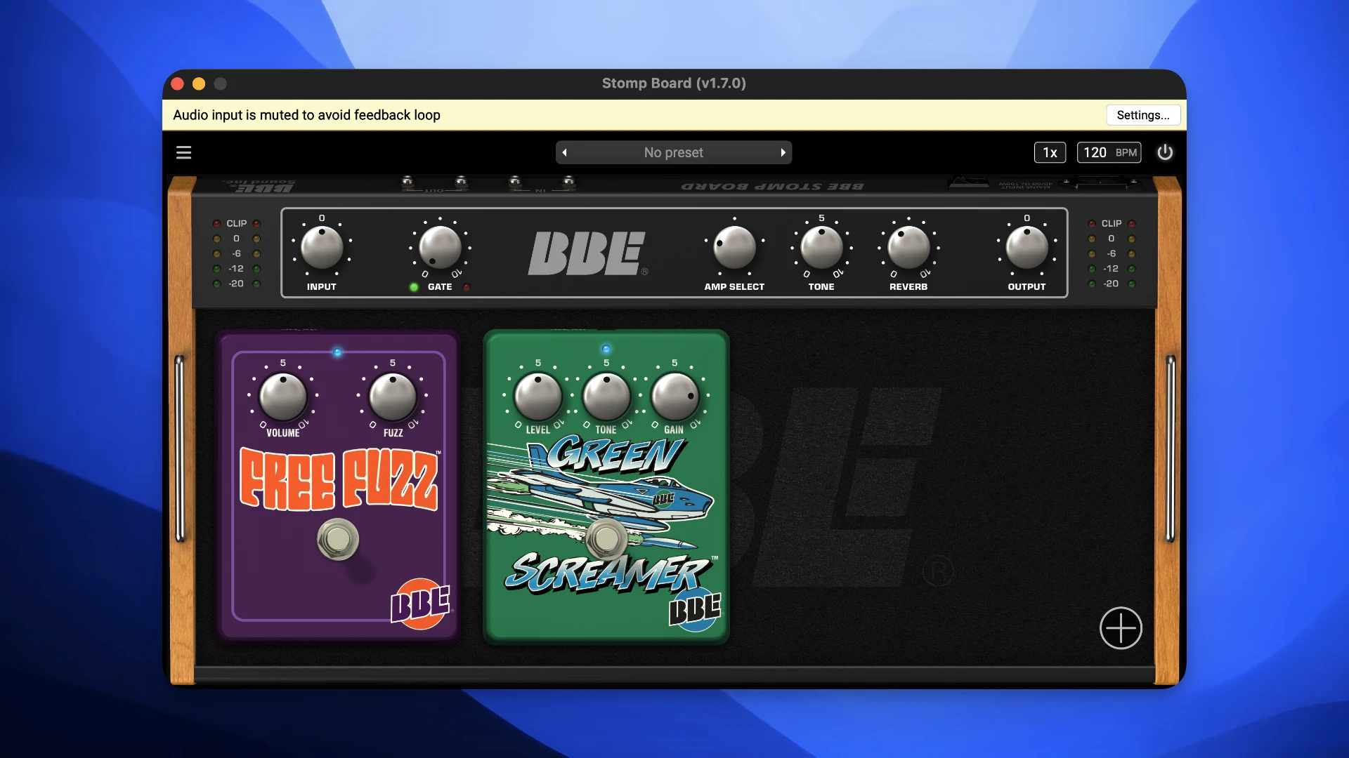 图片[1]破解版下载 | BBE Sound Stomp Board v1.7.0 虚拟吉他踏板板 - MacPJ - 最新Mac软件与游戏破解版资源下载破解版下载 | MacPJ - 最新Mac软件与游戏破解版资源下载