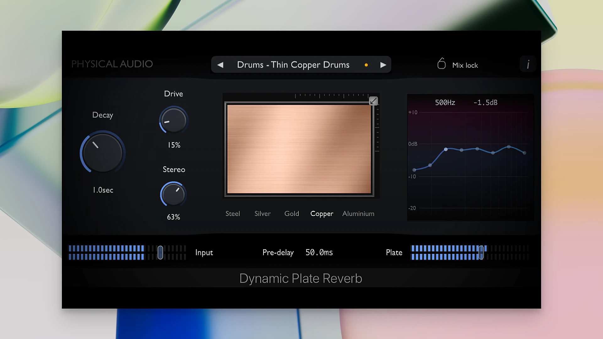 Physical Audio Dynamic Plate Reverb 3.1.9 【物理建模混响】 - MacPJ - 最新Mac软件与游戏破解版资源下载破解版下载 | MacPJ - 最新Mac软件与游戏破解版资源下载