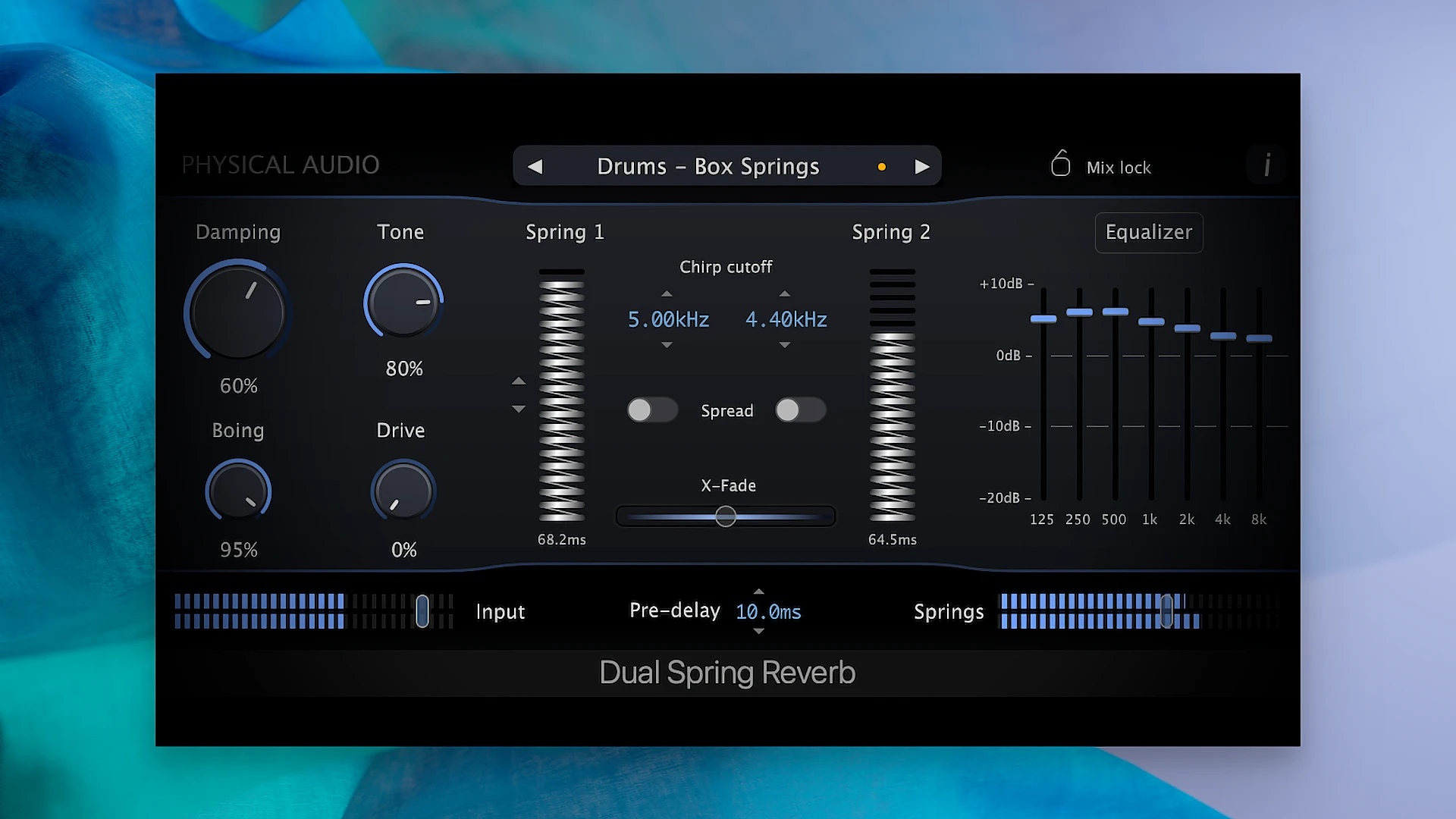Physical Audio Dual Spring Reverb 3.1.10 【物理建模混响】 - MacPJ - 最新Mac软件与游戏破解版资源下载破解版下载 | MacPJ - 最新Mac软件与游戏破解版资源下载