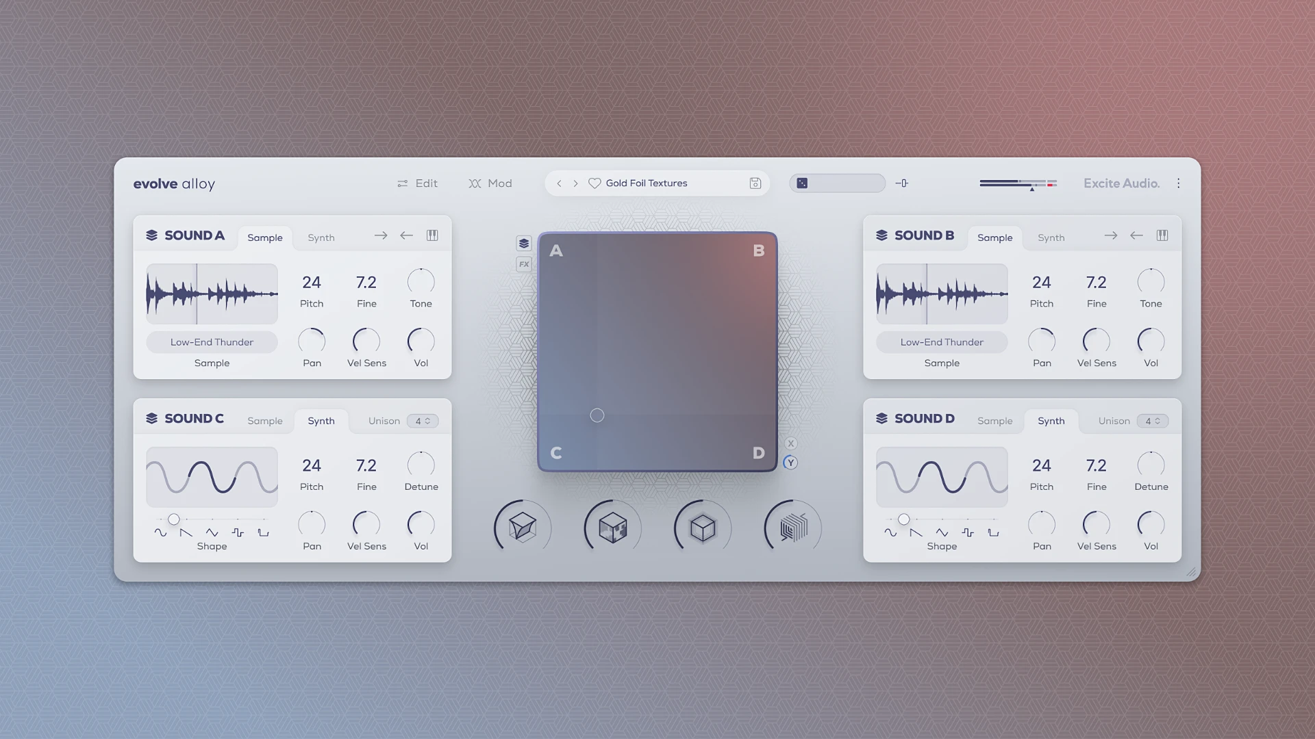 Excite Audio Evolve Alloy 1.0.0 采样合成器 - MacPJ - 最新Mac软件与游戏破解版资源下载破解版下载 | MacPJ - 最新Mac软件与游戏破解版资源下载