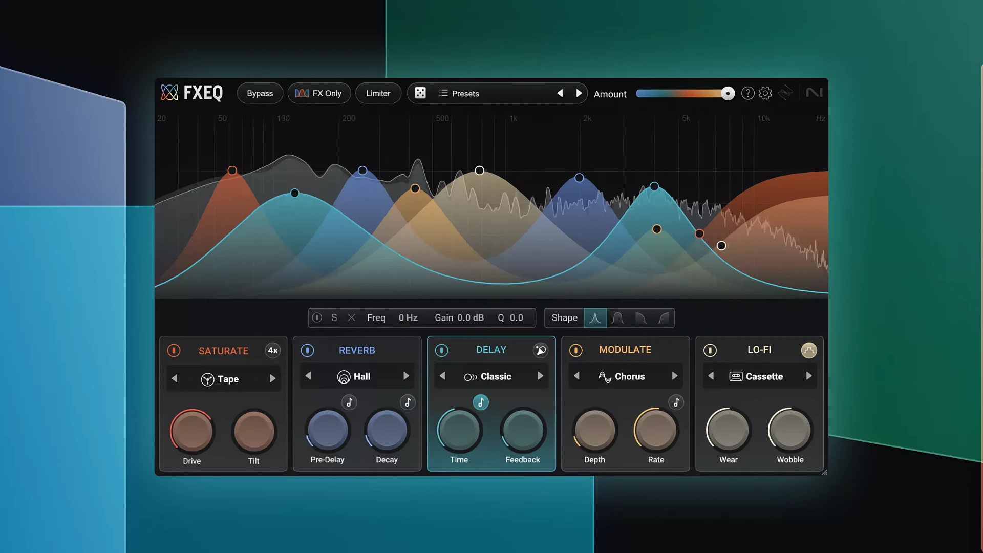iZotope FXEQ 1.0.0 臭氧创新的多重效果插件 - MacPJ - 最新Mac软件与游戏破解版资源下载破解版下载 | MacPJ - 最新Mac软件与游戏破解版资源下载