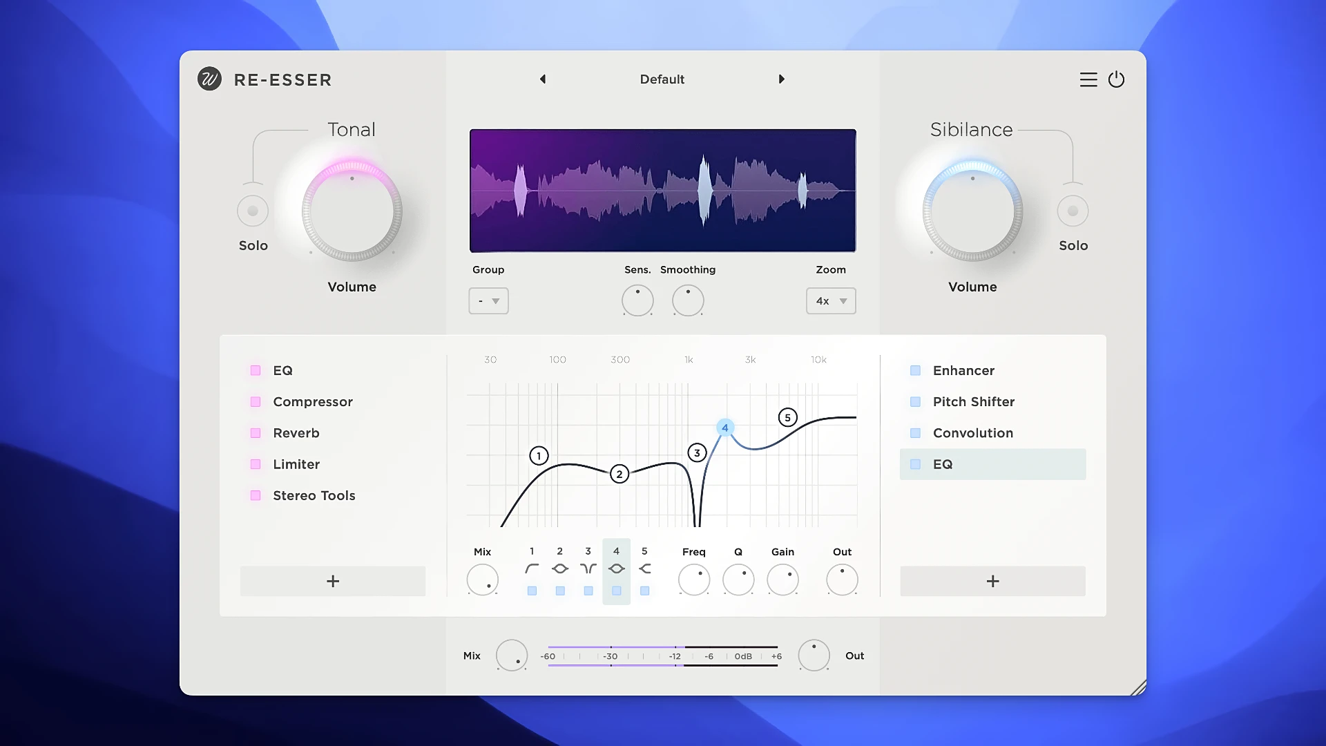 Wavesfactory Re-Esser 1.0.1 精确控制音频中的尖锐声效破解版下载 | MacPJ - 最新Mac软件与游戏破解版资源下载
