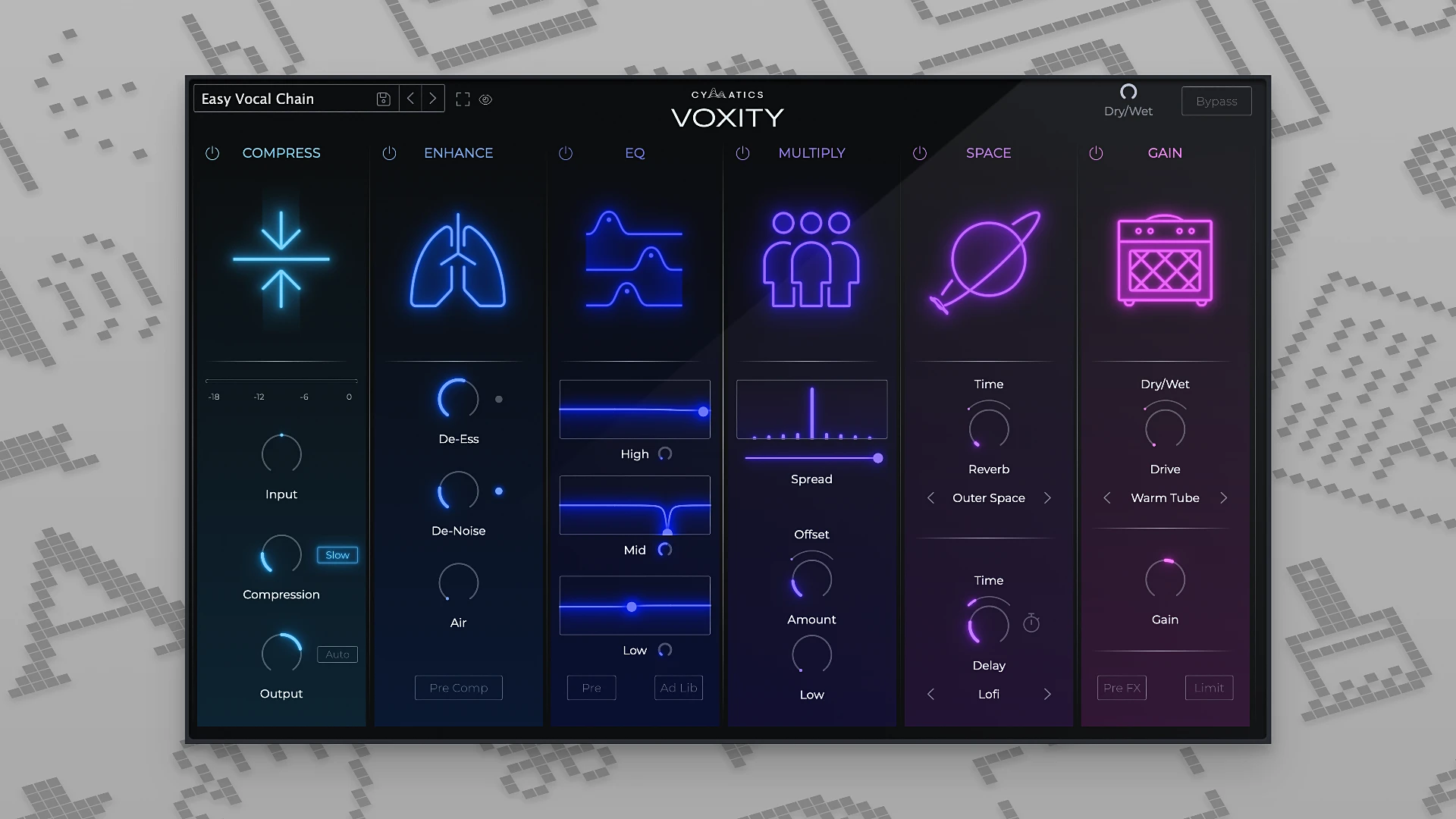 Cymatics VOXITY Vocal Mixing 1.0.0 - MacPJ - 最新Mac软件与游戏破解版资源下载破解版下载 | MacPJ - 最新Mac软件与游戏破解版资源下载