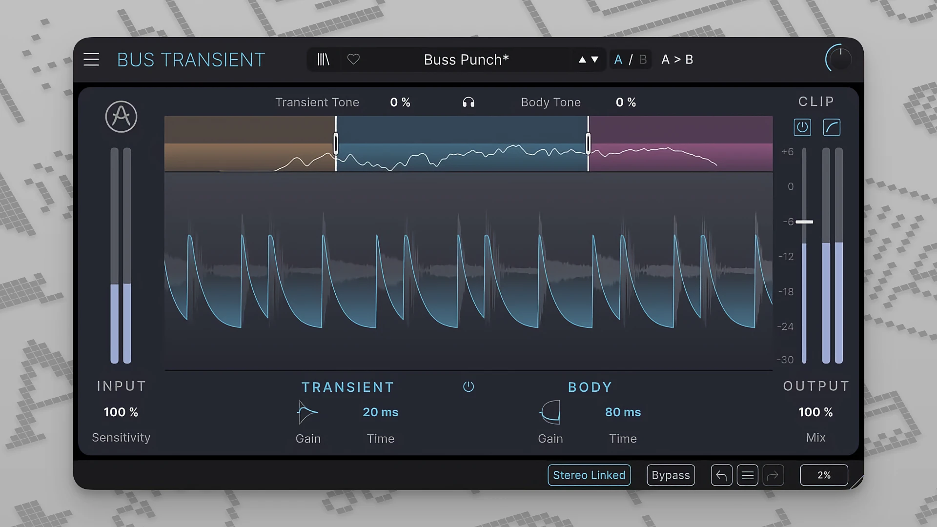 Arturia Bus Transient 1.0.0 动态处理插件破解版下载 | MacPJ - 最新Mac软件与游戏破解版资源下载