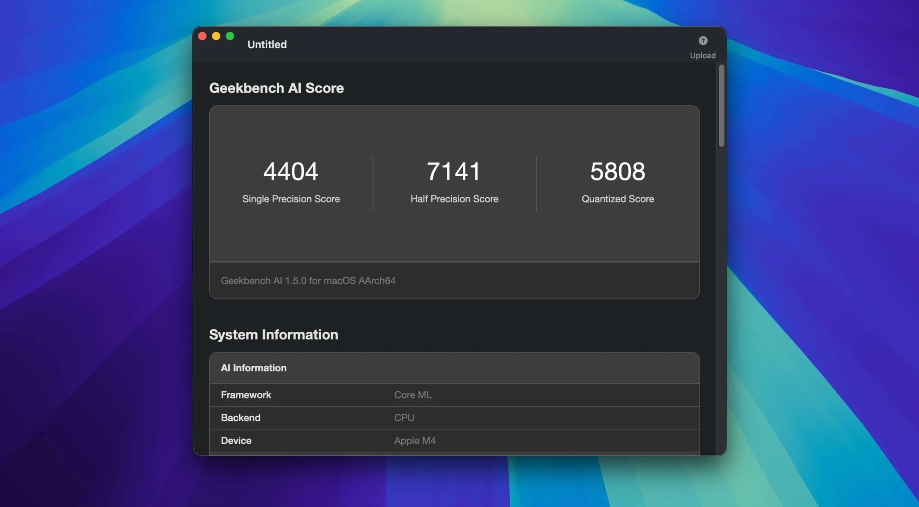 图片[1]破解版下载 | Geekbench AI 1.5.0 AI性能基准测试工具 - MacPJ - 最新Mac软件与游戏破解版资源下载破解版下载 | MacPJ - 最新Mac软件与游戏破解版资源下载