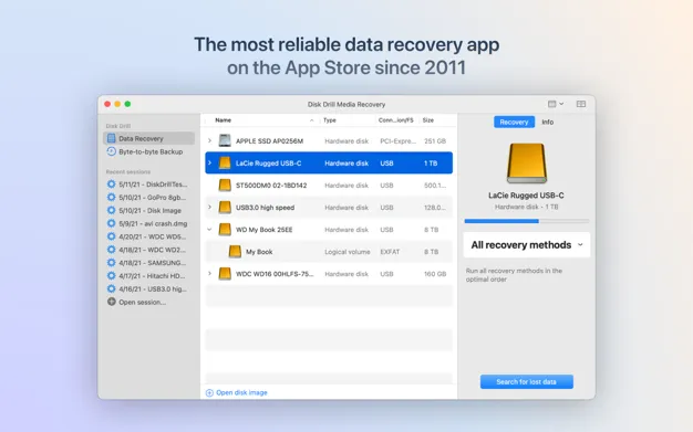 图片[1]破解版下载 | Disk Drill Enterprise 6.2.2219 数据恢复的最佳选择 - MacPJ - 最新Mac软件与游戏破解版资源下载破解版下载 | MacPJ - 最新Mac软件与游戏破解版资源下载