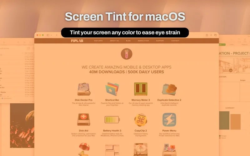 图片[1]破解版下载 | Screen Tint 1.0.7 屏幕亮度调节工具 - MacPJ - 最新Mac软件与游戏破解版资源下载破解版下载 | MacPJ - 最新Mac软件与游戏破解版资源下载