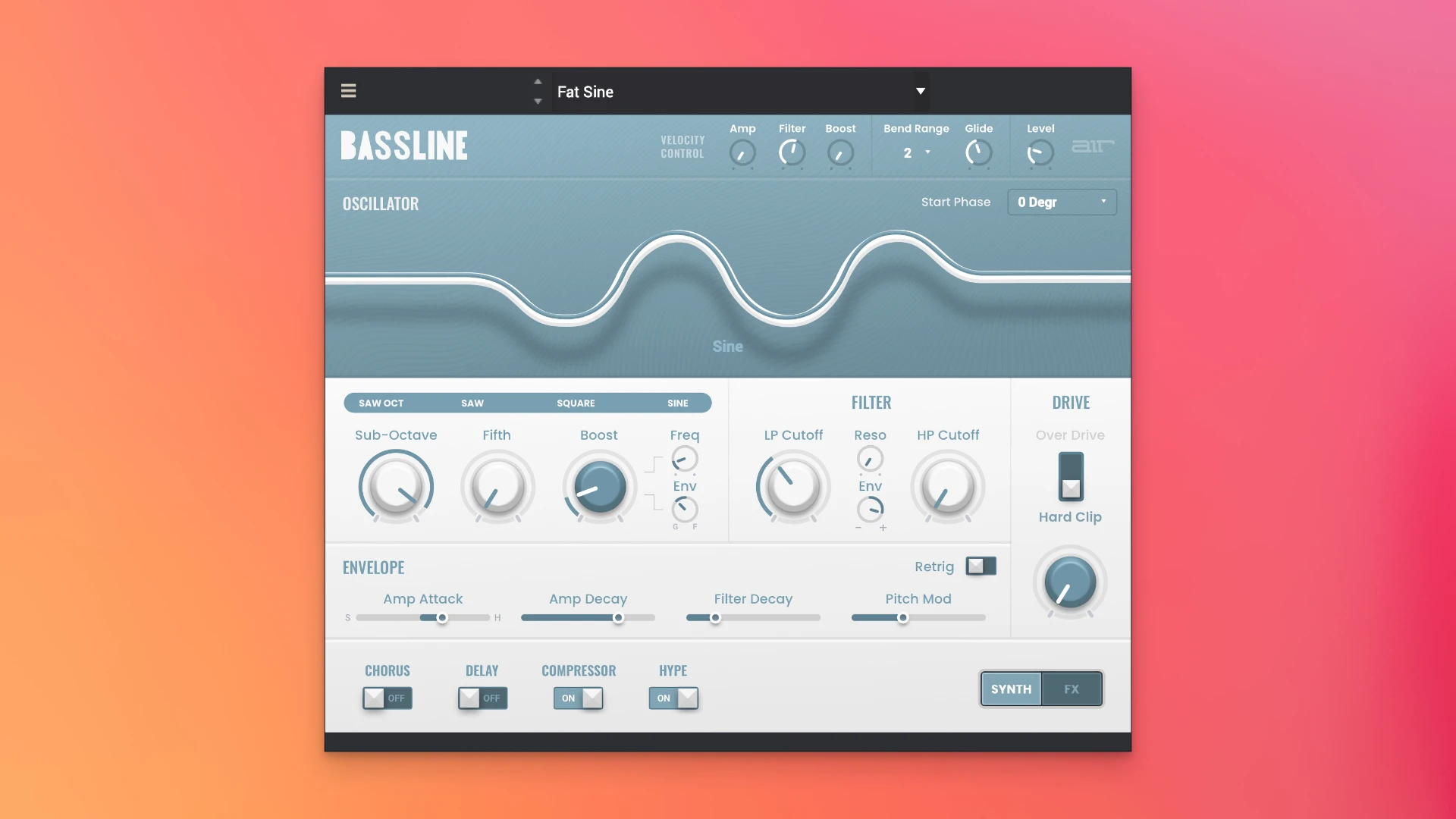 AIR Music Technology Bassline 1.2.1.14 经典模拟低音合成器 - MacPJ - 最新Mac软件与游戏破解版资源下载破解版下载 | MacPJ - 最新Mac软件与游戏破解版资源下载