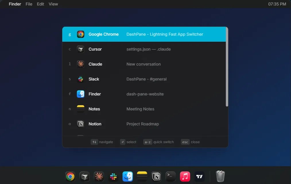 图片[1]破解版下载 | DashPane 1.0 高效的应用切换工具 - MacPJ - 最新Mac软件与游戏破解版资源下载破解版下载 | MacPJ - 最新Mac软件与游戏破解版资源下载