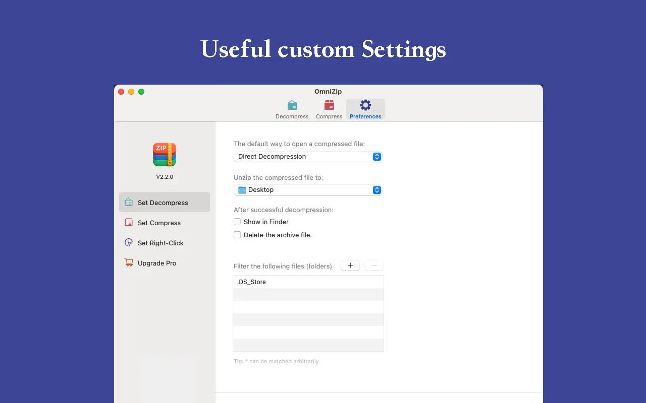 图片[1]破解版下载 | OmniZip 2.4.1 高效安全的压缩工具 - MacPJ - 最新Mac软件与游戏破解版资源下载破解版下载 | MacPJ - 最新Mac软件与游戏破解版资源下载