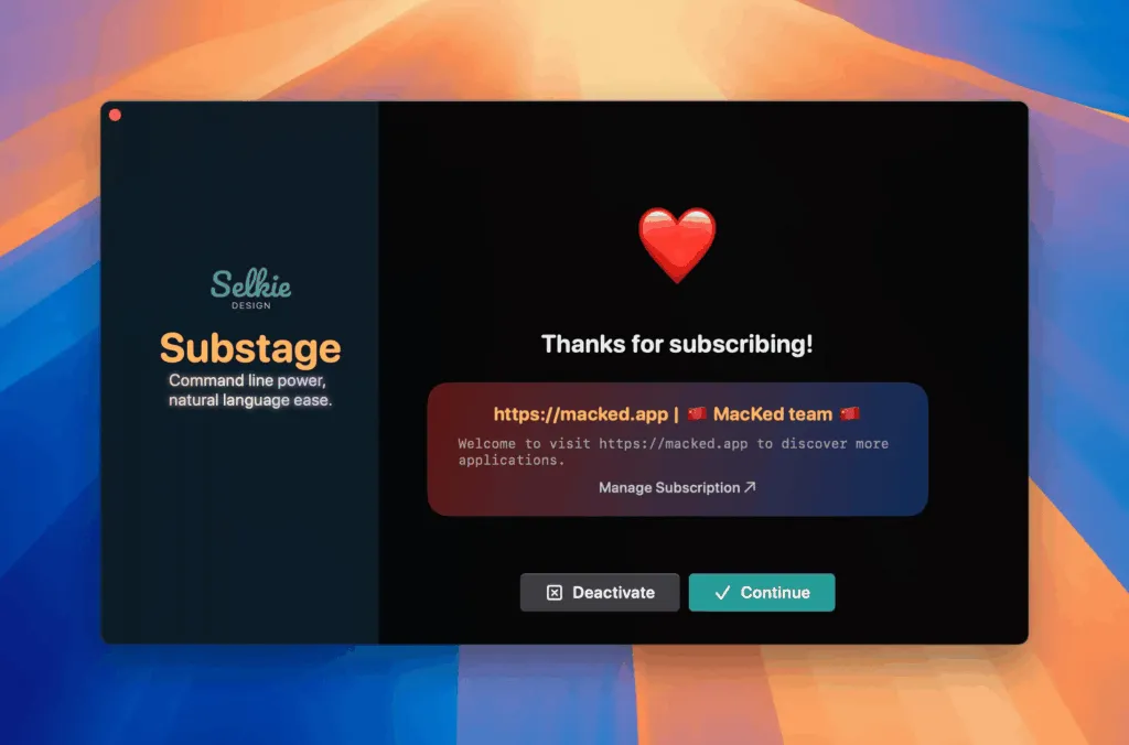 图片[1]破解版下载 | Substage 0.9.3 简化你的Mac管理工作流 - MacPJ - 最新Mac软件与游戏破解版资源下载破解版下载 | MacPJ - 最新Mac软件与游戏破解版资源下载