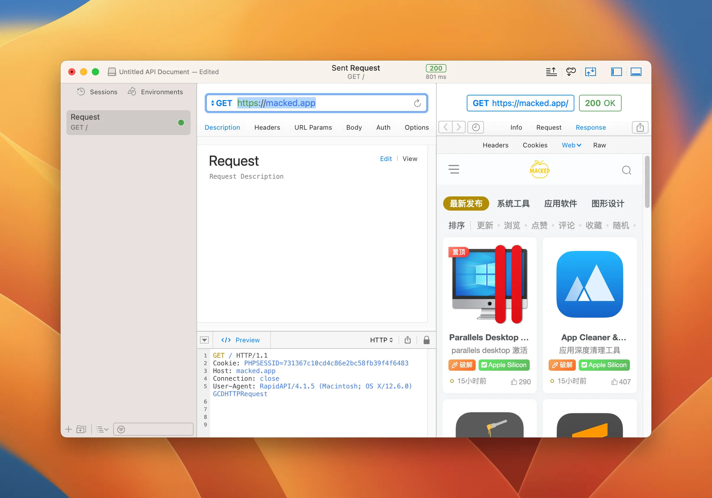 图片[1]破解版下载 | RapidAPI 4.1.5 高效的API调试工具 - MacPJ - 最新Mac软件与游戏破解版资源下载破解版下载 | MacPJ - 最新Mac软件与游戏破解版资源下载