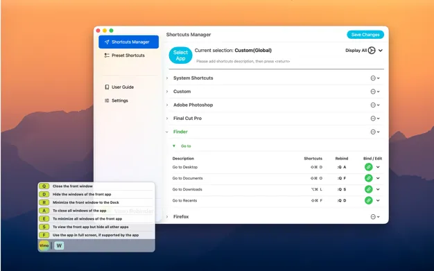 图片[1]破解版下载 | Vimo Rebinder 2.3.11 提升工作效率，专注于关键任务 - MacPJ - 最新Mac软件与游戏破解版资源下载破解版下载 | MacPJ - 最新Mac软件与游戏破解版资源下载