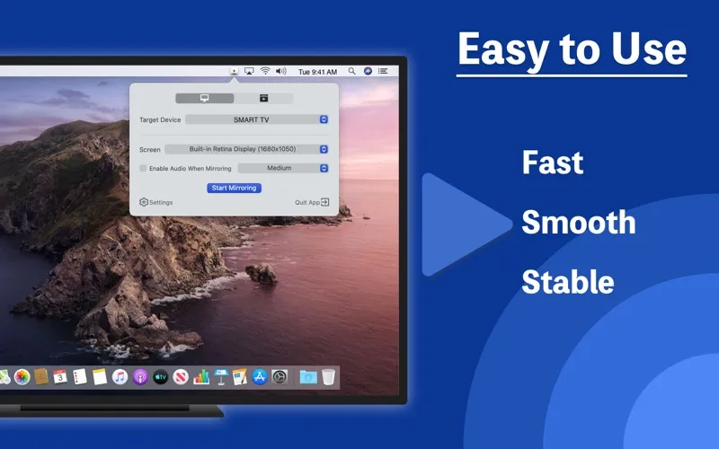 图片[1]破解版下载 | Mirror – for Smart TV 1.1.11 轻松投屏，畅享大屏体验 - MacPJ - 最新Mac软件与游戏破解版资源下载破解版下载 | MacPJ - 最新Mac软件与游戏破解版资源下载