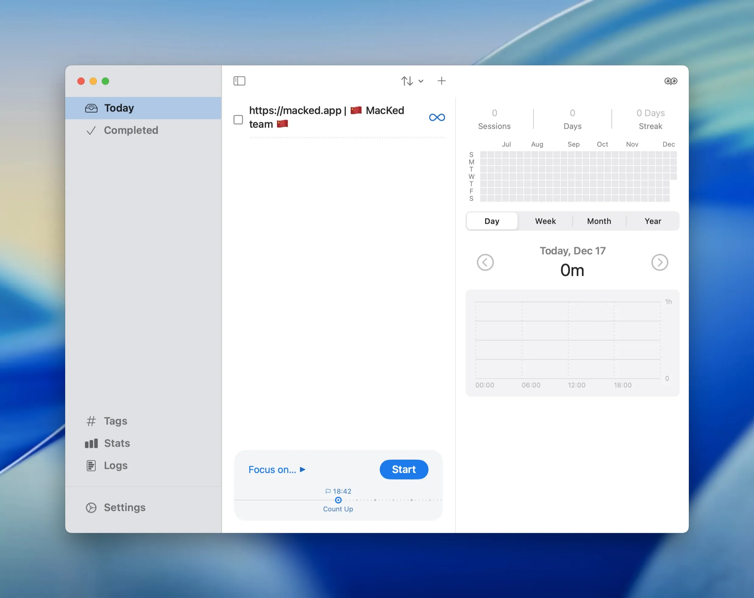 图片[1]破解版下载 | Bluebird Focus Timer 3.13.5 高效时间管理应用 - MacPJ - 最新Mac软件与游戏破解版资源下载破解版下载 | MacPJ - 最新Mac软件与游戏破解版资源下载