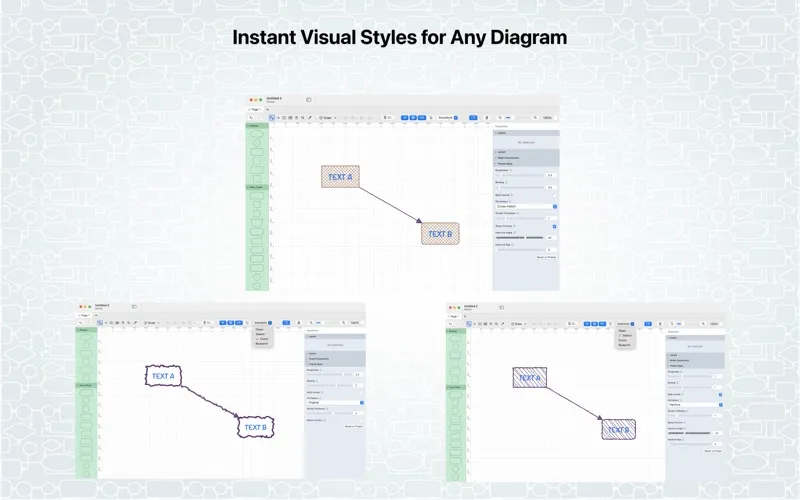 图片[1]破解版下载 | Diagrammix 3.5 专业图表设计，独特视觉体验 - MacPJ - 最新Mac软件与游戏破解版资源下载破解版下载 | MacPJ - 最新Mac软件与游戏破解版资源下载