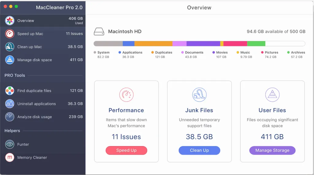图片[1]破解版下载 | MacCleaner 4 Pro 4.0.2 高效清理与优化工具 - MacPJ - 最新Mac软件与游戏破解版资源下载破解版下载 | MacPJ - 最新Mac软件与游戏破解版资源下载