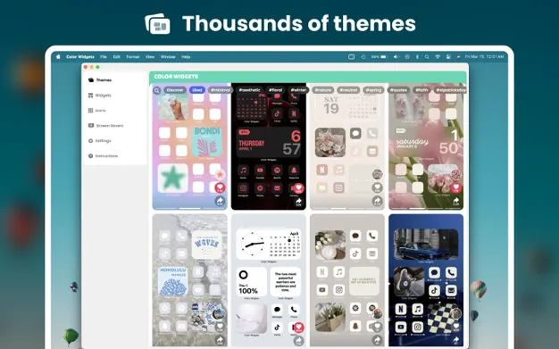 图片[1]破解版下载 | Color Widgets 8.0.3 美化你的主屏和锁屏 - MacPJ - 最新Mac软件与游戏破解版资源下载破解版下载 | MacPJ - 最新Mac软件与游戏破解版资源下载