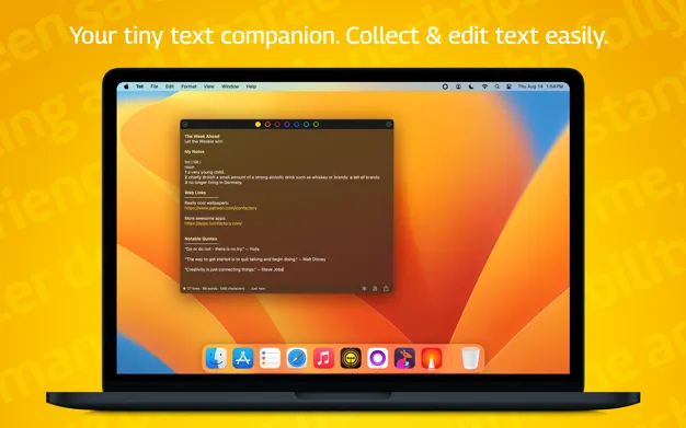 图片[1]破解版下载 | Tot 2.1.1 轻松高效的文本收集与编辑工具 - MacPJ - 最新Mac软件与游戏破解版资源下载破解版下载 | MacPJ - 最新Mac软件与游戏破解版资源下载