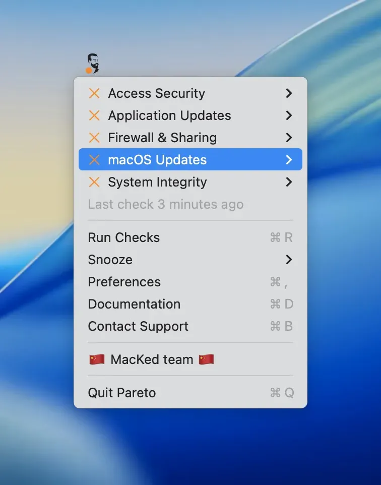图片[1]破解版下载 | Pareto Security 1.10.8 轻量级安全监控应用 - MacPJ - 最新Mac软件与游戏破解版资源下载破解版下载 | MacPJ - 最新Mac软件与游戏破解版资源下载