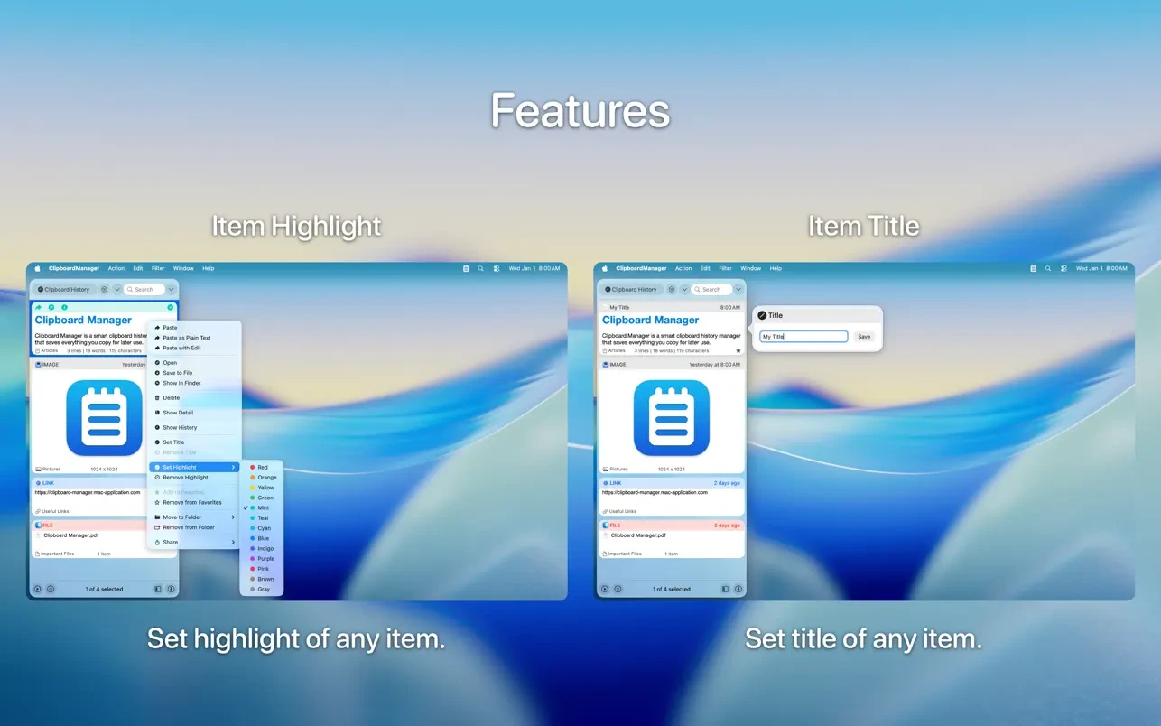 图片[1]破解版下载 | Clipboard Manager 2.7.2 便捷的剪贴板管理工具 - MacPJ - 最新Mac软件与游戏破解版资源下载破解版下载 | MacPJ - 最新Mac软件与游戏破解版资源下载