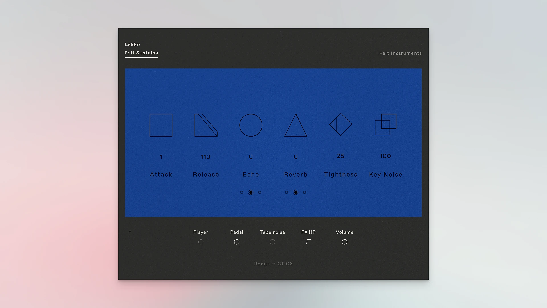 Felt Instruments Lekko 1.3.64 柔和而富有表现力的虚拟乐器 - MacPJ - 最新Mac软件与游戏破解版资源下载破解版下载 | MacPJ - 最新Mac软件与游戏破解版资源下载