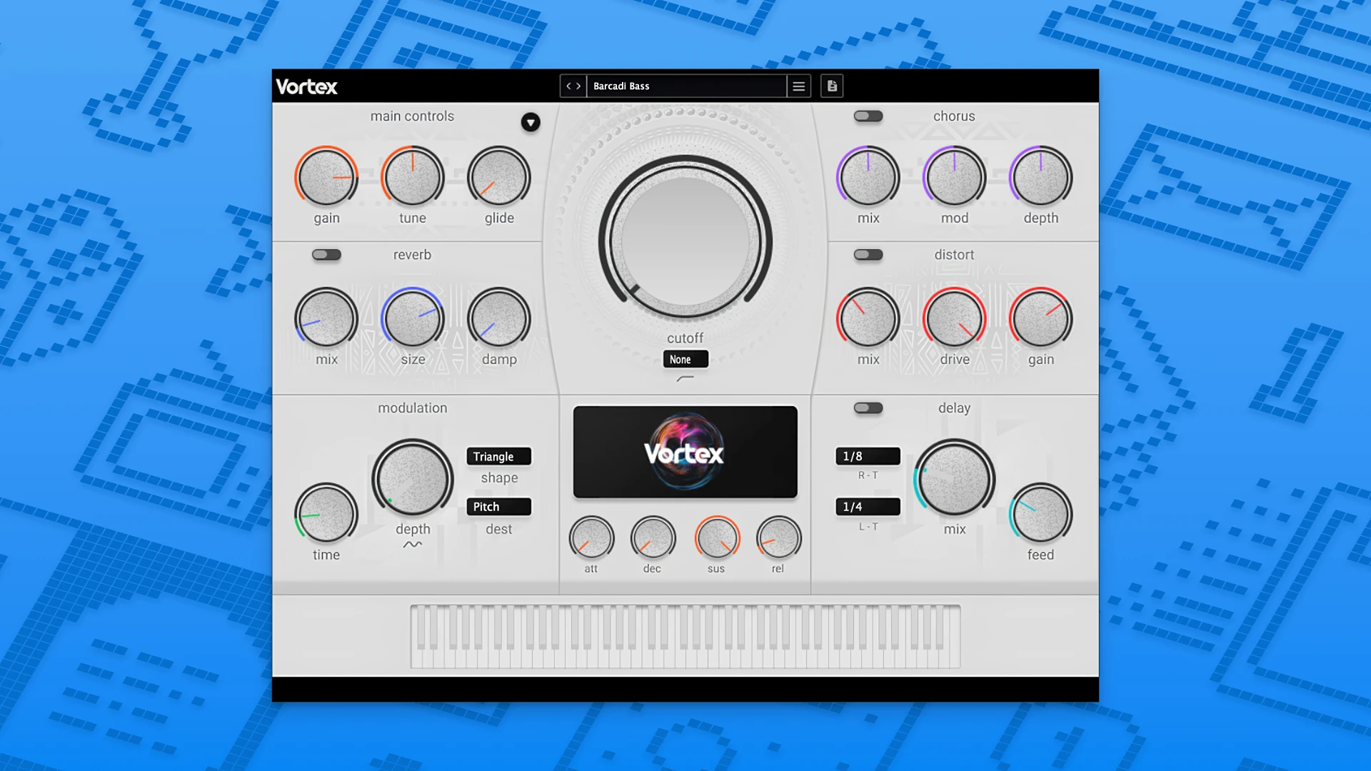 Oriah Beats VORTEX 1.0 体验独特音色的音乐创作工具 - MacPJ - 最新Mac软件与游戏破解版资源下载破解版下载 | MacPJ - 最新Mac软件与游戏破解版资源下载