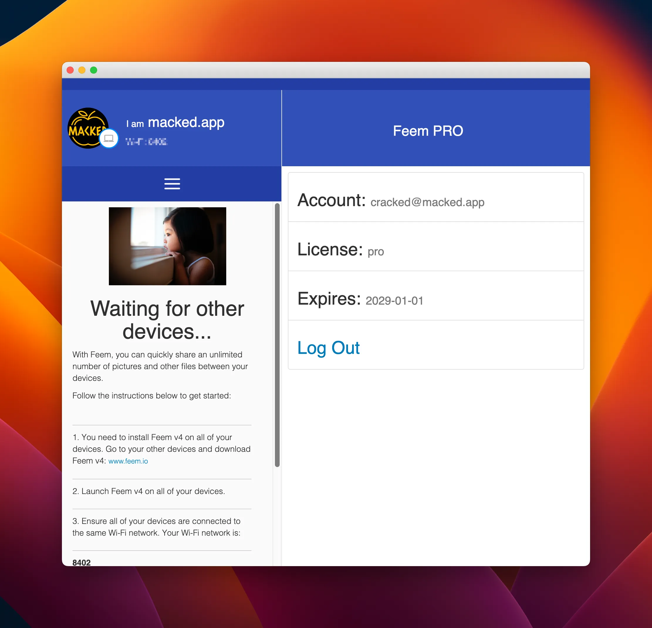 图片[1]破解版下载 | Feem 4.4.2 多平台文件共享利器 - MacPJ - 最新Mac软件与游戏破解版资源下载破解版下载 | MacPJ - 最新Mac软件与游戏破解版资源下载