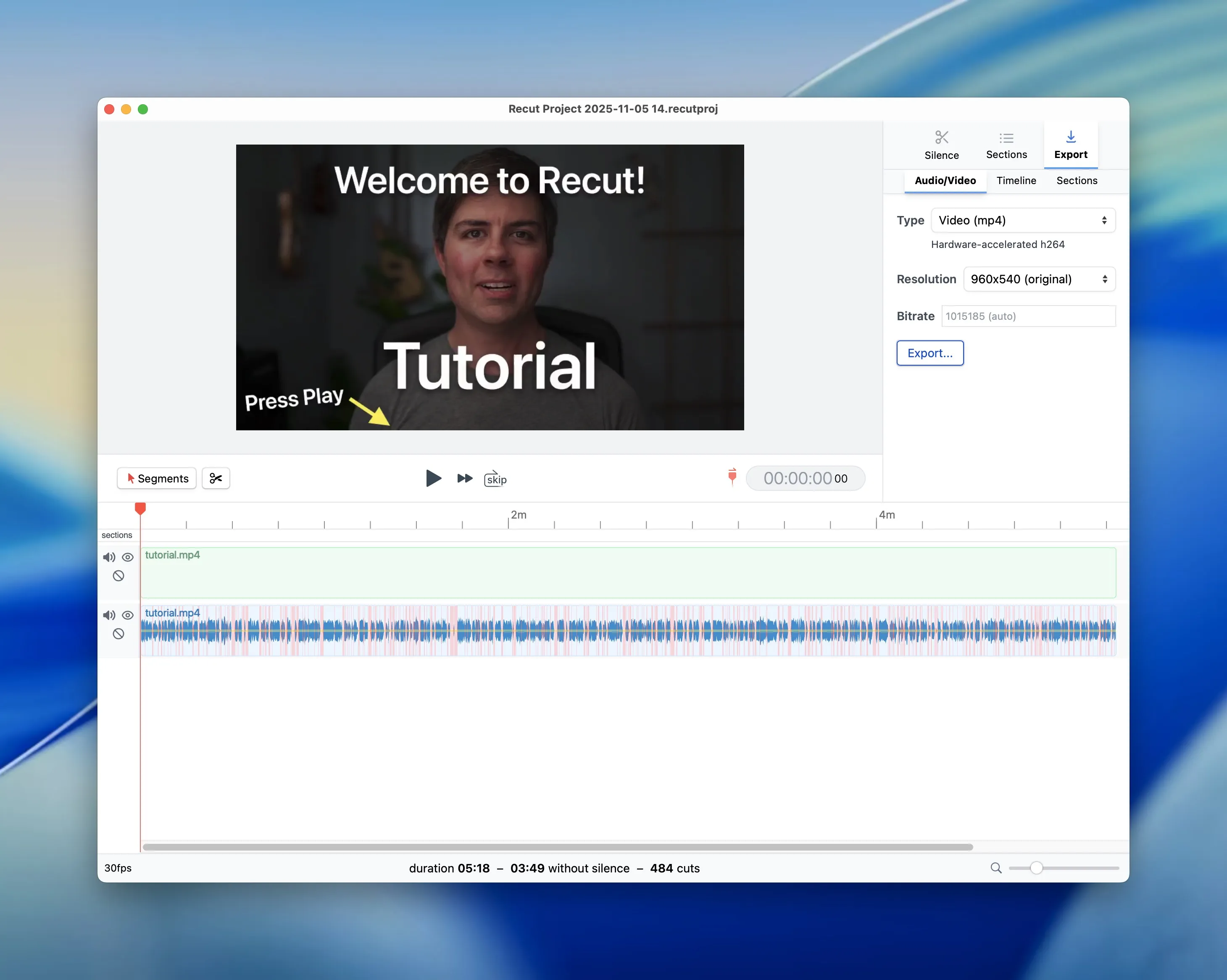 图片[1]破解版下载 | Recut 4.3.4 自动化视频剪辑工具 - MacPJ - 最新Mac软件与游戏破解版资源下载破解版下载 | MacPJ - 最新Mac软件与游戏破解版资源下载