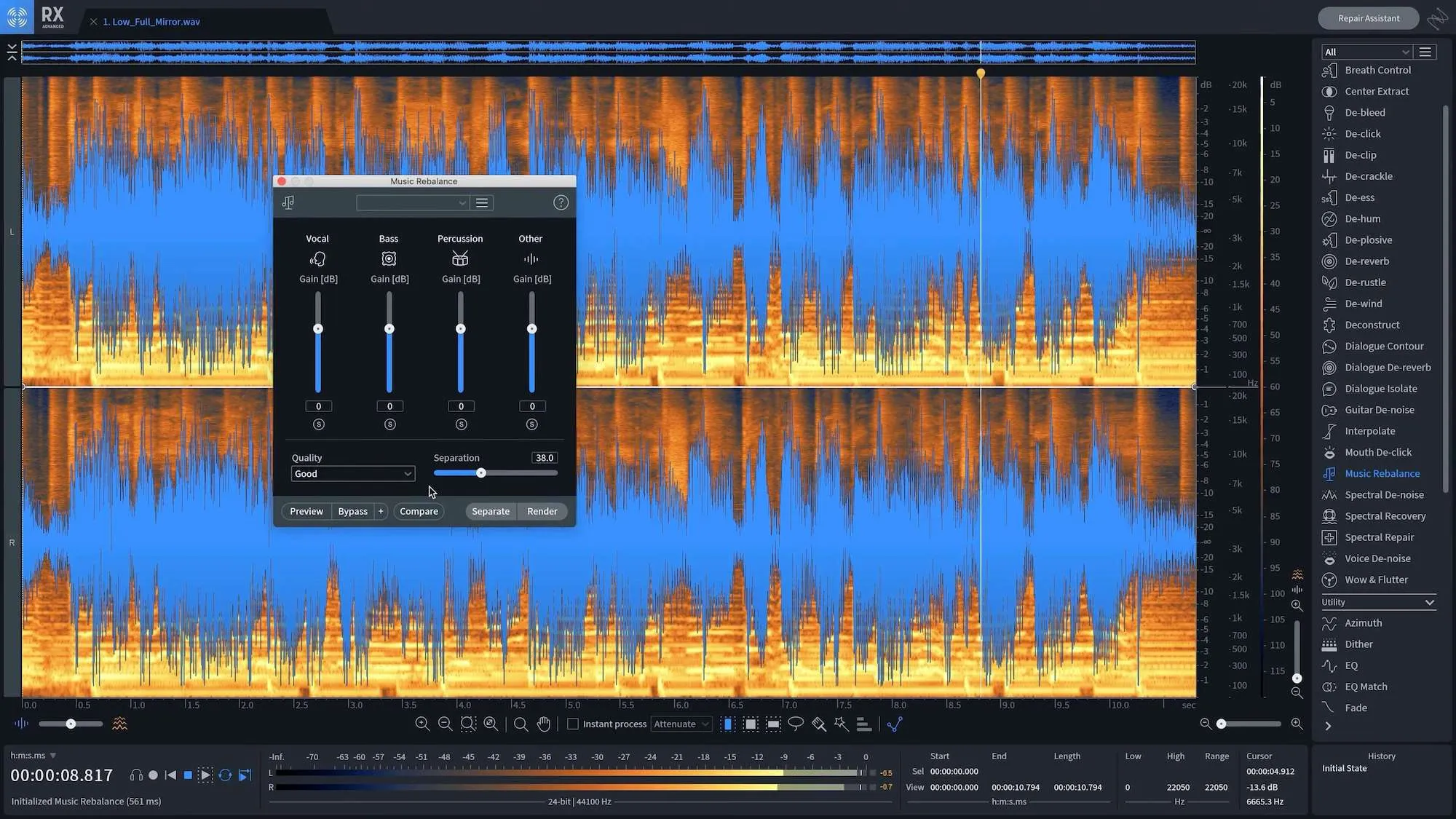 图片[1]破解版下载 | iZotope RX 11 Audio Editor Advanced 11.4.0 - MacPJ - 最新Mac软件与游戏破解版资源下载破解版下载 | MacPJ - 最新Mac软件与游戏破解版资源下载