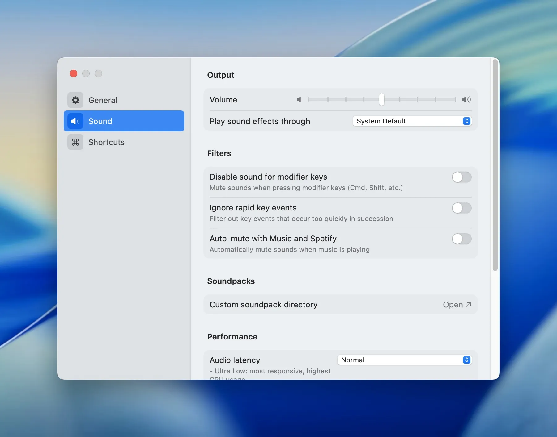 图片[1]破解版下载 | Thock 1.20.0 机械键盘音效工具 - MacPJ - 最新Mac软件与游戏破解版资源下载破解版下载 | MacPJ - 最新Mac软件与游戏破解版资源下载
