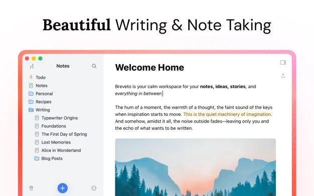 图片[1]破解版下载 | Breveto 2.3.0 轻松高效的写作工具 - MacPJ - 最新Mac软件与游戏破解版资源下载破解版下载 | MacPJ - 最新Mac软件与游戏破解版资源下载