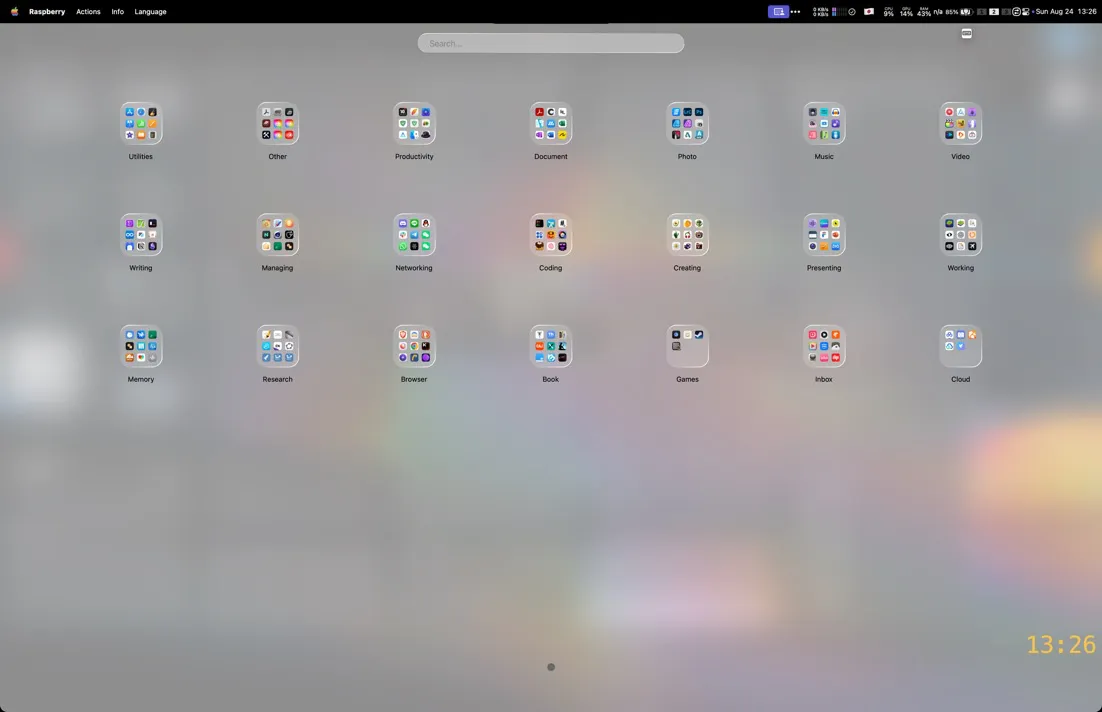 图片[1]破解版下载 | Raspberry 0.0.15 macOS应用程序组织助手 - MacPJ - 最新Mac软件与游戏破解版资源下载破解版下载 | MacPJ - 最新Mac软件与游戏破解版资源下载
