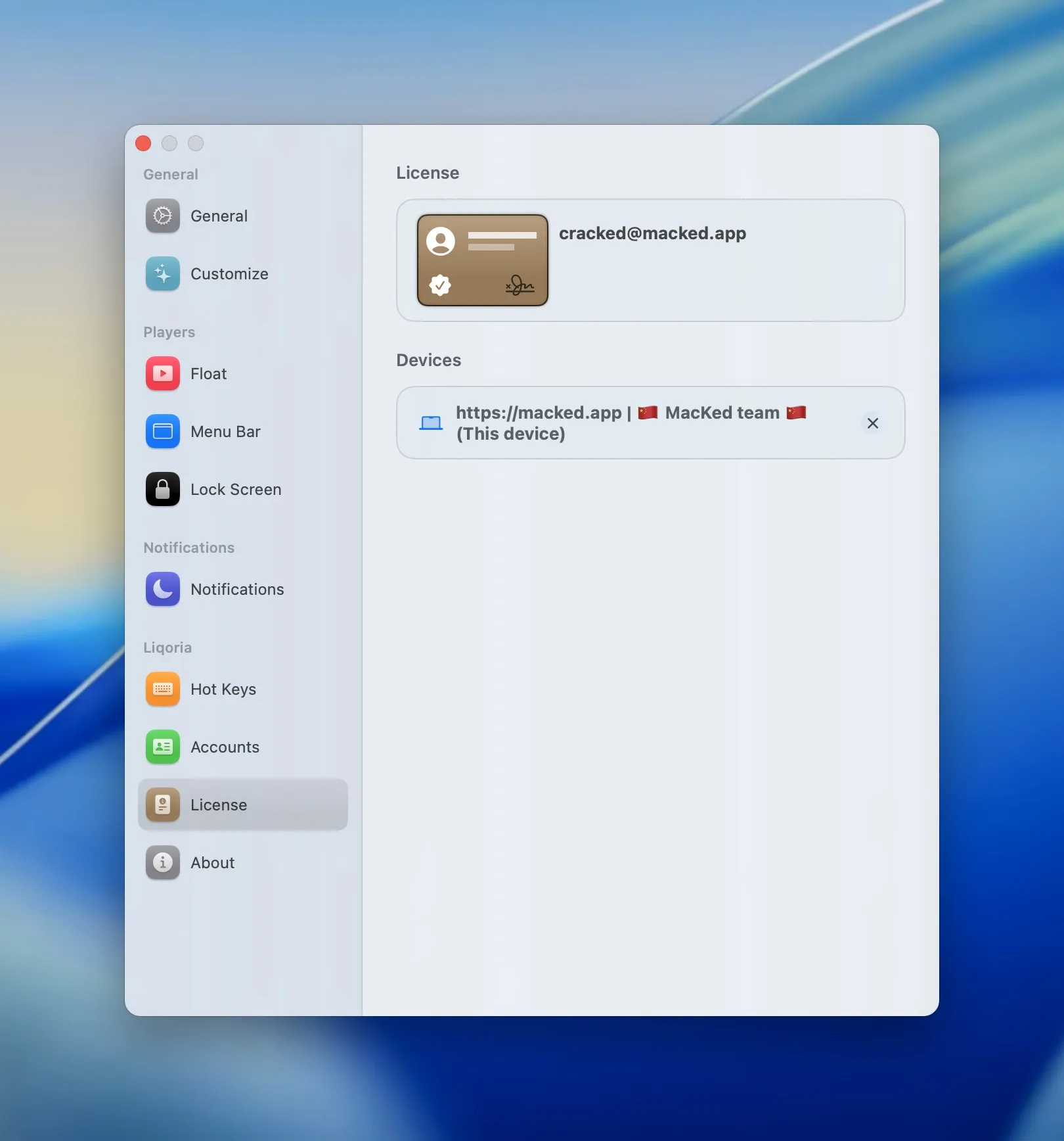 图片[1]破解版下载 | Liqoria 1.2 专注于简约音乐体验 - MacPJ - 最新Mac软件与游戏破解版资源下载破解版下载 | MacPJ - 最新Mac软件与游戏破解版资源下载