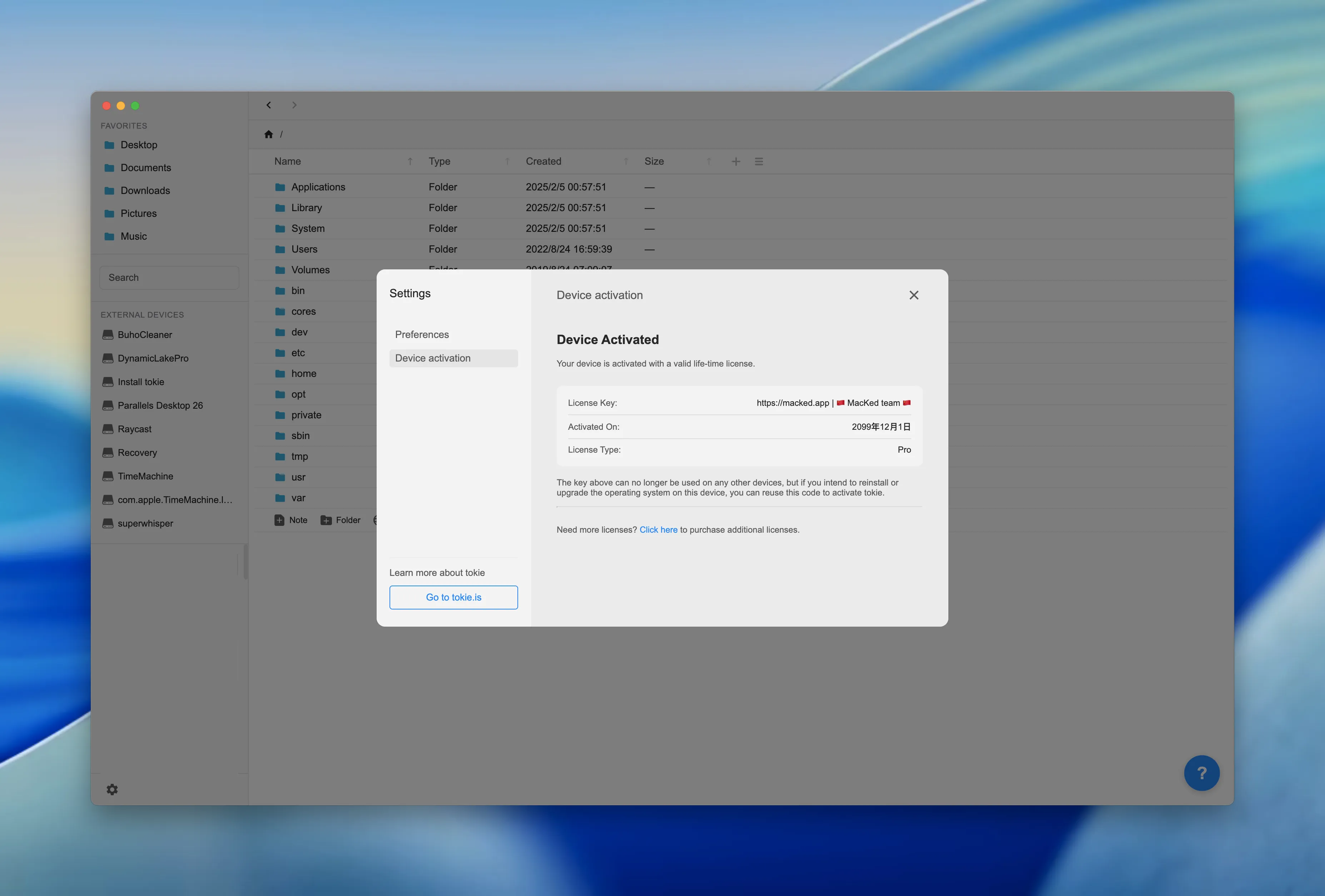 图片[1]破解版下载 | Tokie 1.1.6 高效的文件管理解决方案 - MacPJ - 最新Mac软件与游戏破解版资源下载破解版下载 | MacPJ - 最新Mac软件与游戏破解版资源下载