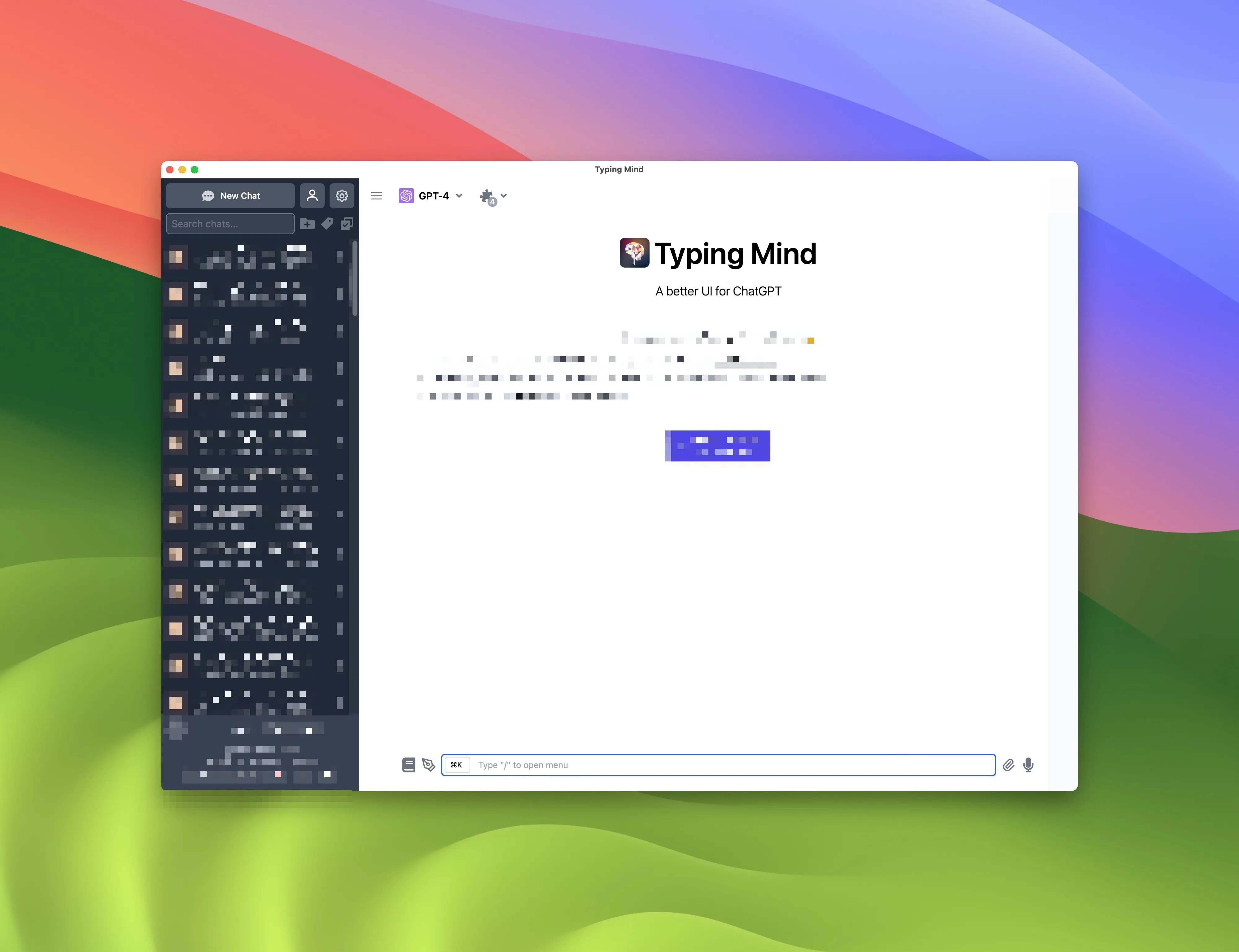图片[1]破解版下载 | Typing Mind 1.5.2 高效的AI聊天助手 - MacPJ - 最新Mac软件与游戏破解版资源下载破解版下载 | MacPJ - 最新Mac软件与游戏破解版资源下载