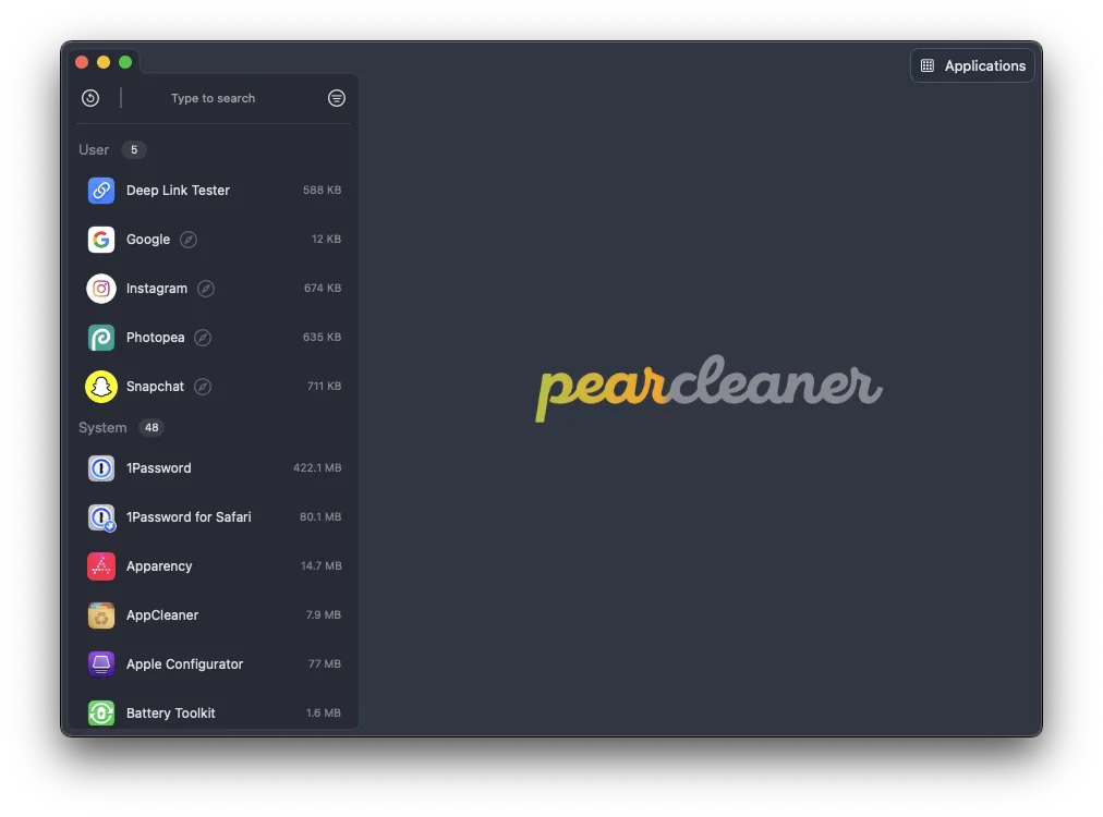 图片[1]破解版下载 | Pearcleaner 5.4.3 高效的Mac应用清理工具 - MacPJ - 最新Mac软件与游戏破解版资源下载破解版下载 | MacPJ - 最新Mac软件与游戏破解版资源下载