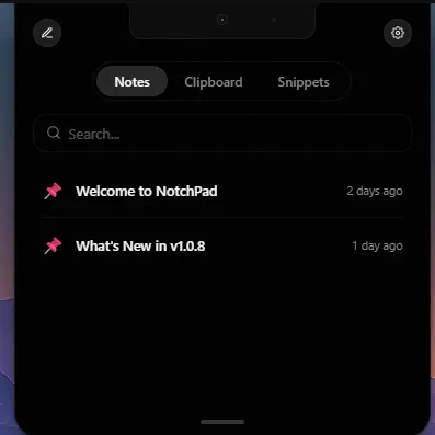图片[1]破解版下载 | NotchPad 1.0.7 安全便捷的记事本应用 - MacPJ - 最新Mac软件与游戏破解版资源下载破解版下载 | MacPJ - 最新Mac软件与游戏破解版资源下载
