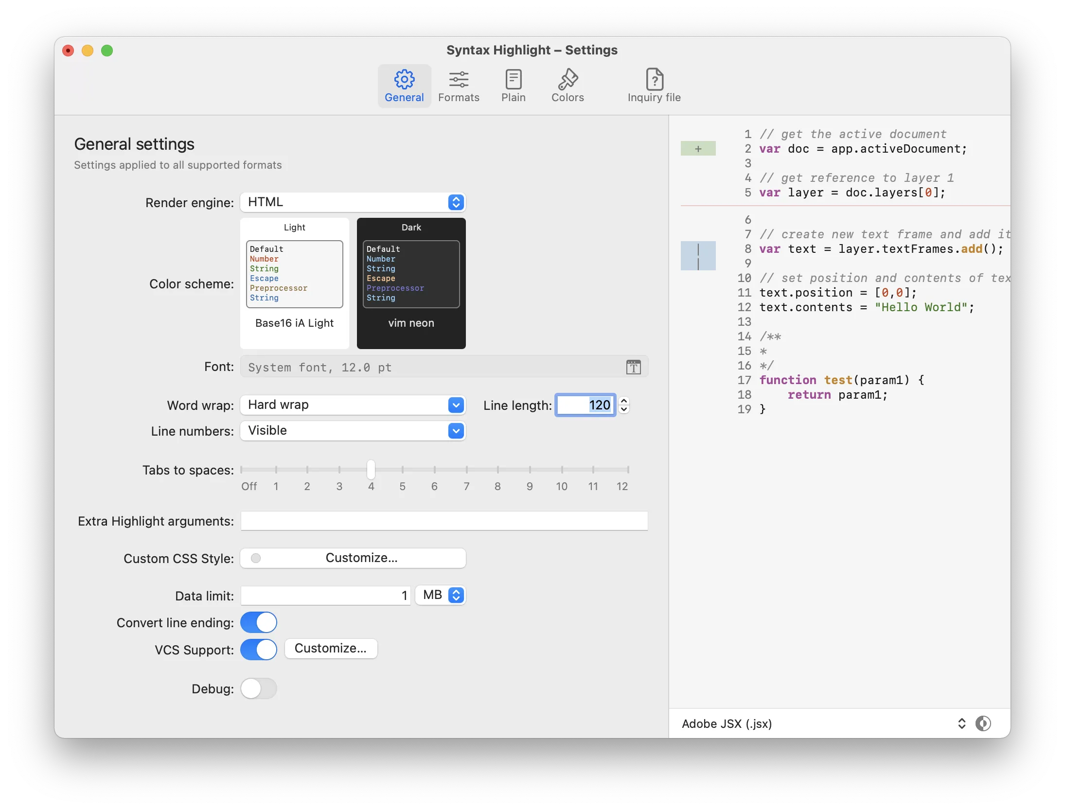 图片[1]破解版下载 | SourceCodeSyntaxHighlight 2.1.28 代码语法高亮预览工具 - MacPJ - 最新Mac软件与游戏破解版资源下载破解版下载 | MacPJ - 最新Mac软件与游戏破解版资源下载