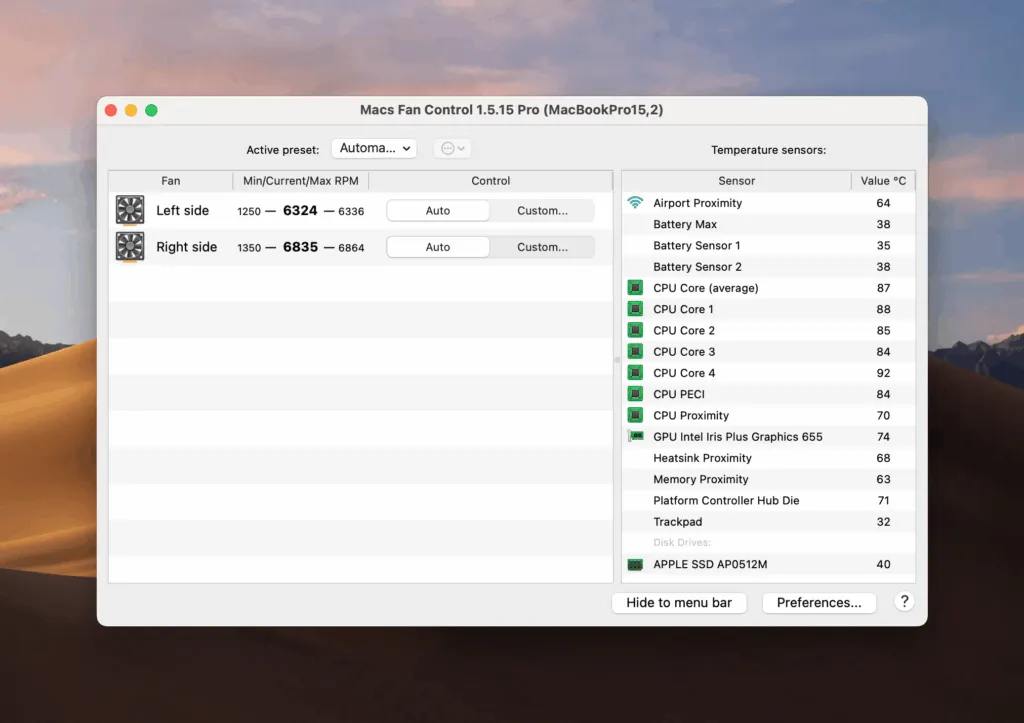 图片[1]破解版下载 | Macs Fan Control 1.5.20 电脑风扇管理工具 - MacPJ - 最新Mac软件与游戏破解版资源下载破解版下载 | MacPJ - 最新Mac软件与游戏破解版资源下载