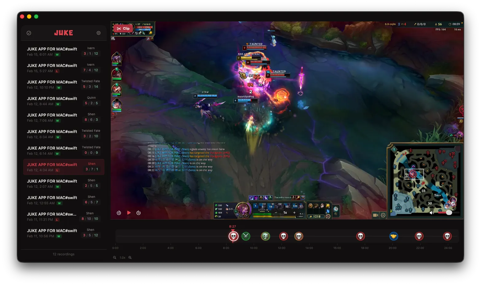 图片[1]破解版下载 | Juke 1.0.0 自动录制英雄联盟精彩瞬间 - MacPJ - 最新Mac软件与游戏破解版资源下载破解版下载 | MacPJ - 最新Mac软件与游戏破解版资源下载