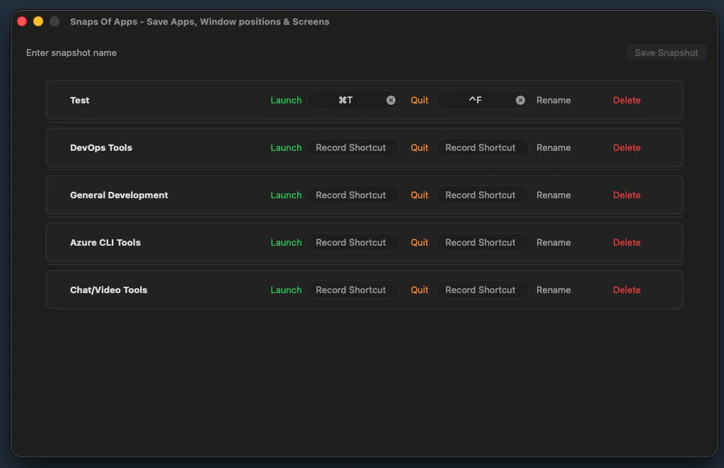 图片[1]破解版下载 | Snaps Of Apps 1.19 多显示器窗口及应用布局管理工具 - MacPJ - 最新Mac软件与游戏破解版资源下载破解版下载 | MacPJ - 最新Mac软件与游戏破解版资源下载