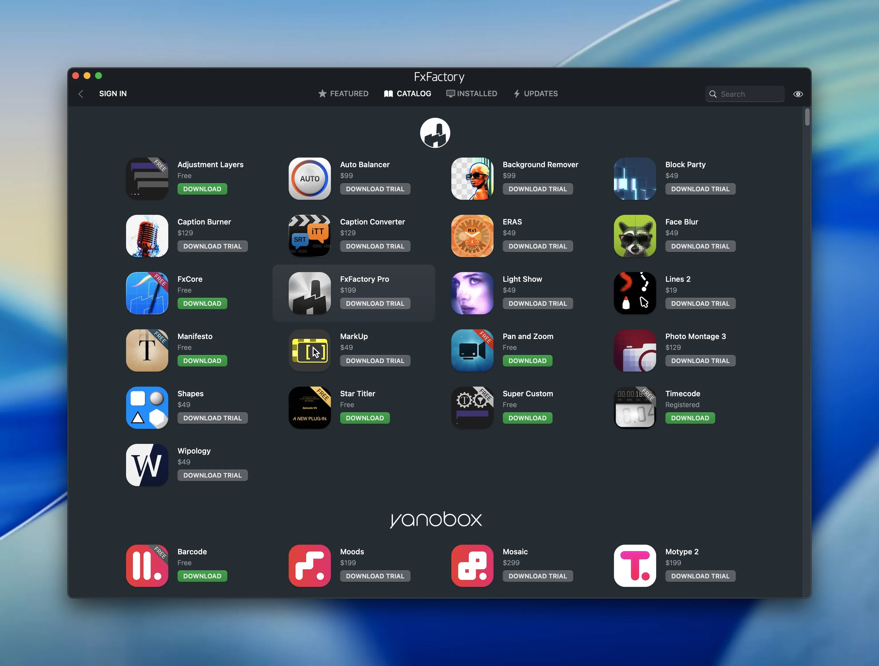 图片[1]破解版下载 | FxFactory Pro 8.0.27-8391 强大的视觉效果工具包 - MacPJ - 最新Mac软件与游戏破解版资源下载破解版下载 | MacPJ - 最新Mac软件与游戏破解版资源下载