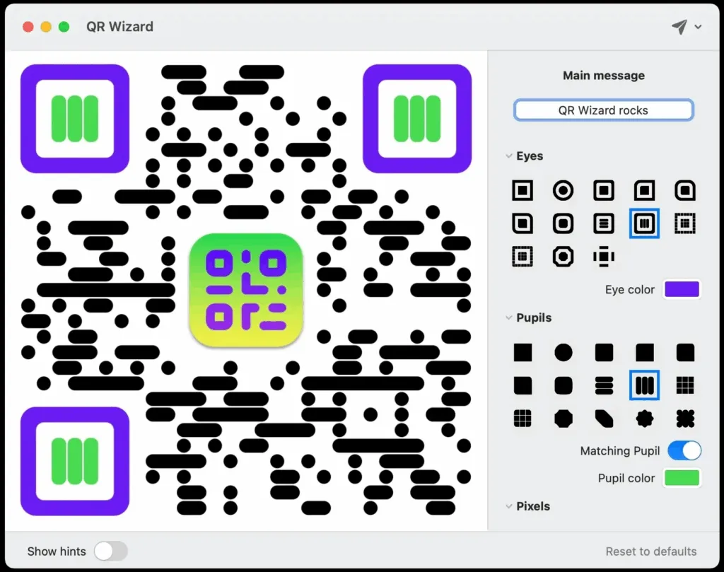图片[1]破解版下载 | QR Wizard 2.5.2 轻松生成个性化二维码 - MacPJ - 最新Mac软件与游戏破解版资源下载破解版下载 | MacPJ - 最新Mac软件与游戏破解版资源下载