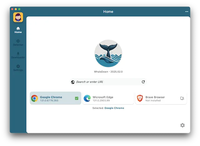 图片[1]破解版下载 | WhaleDown 2026.02.3 强大的网络视频音频下载工具 - MacPJ - 最新Mac软件与游戏破解版资源下载破解版下载 | MacPJ - 最新Mac软件与游戏破解版资源下载
