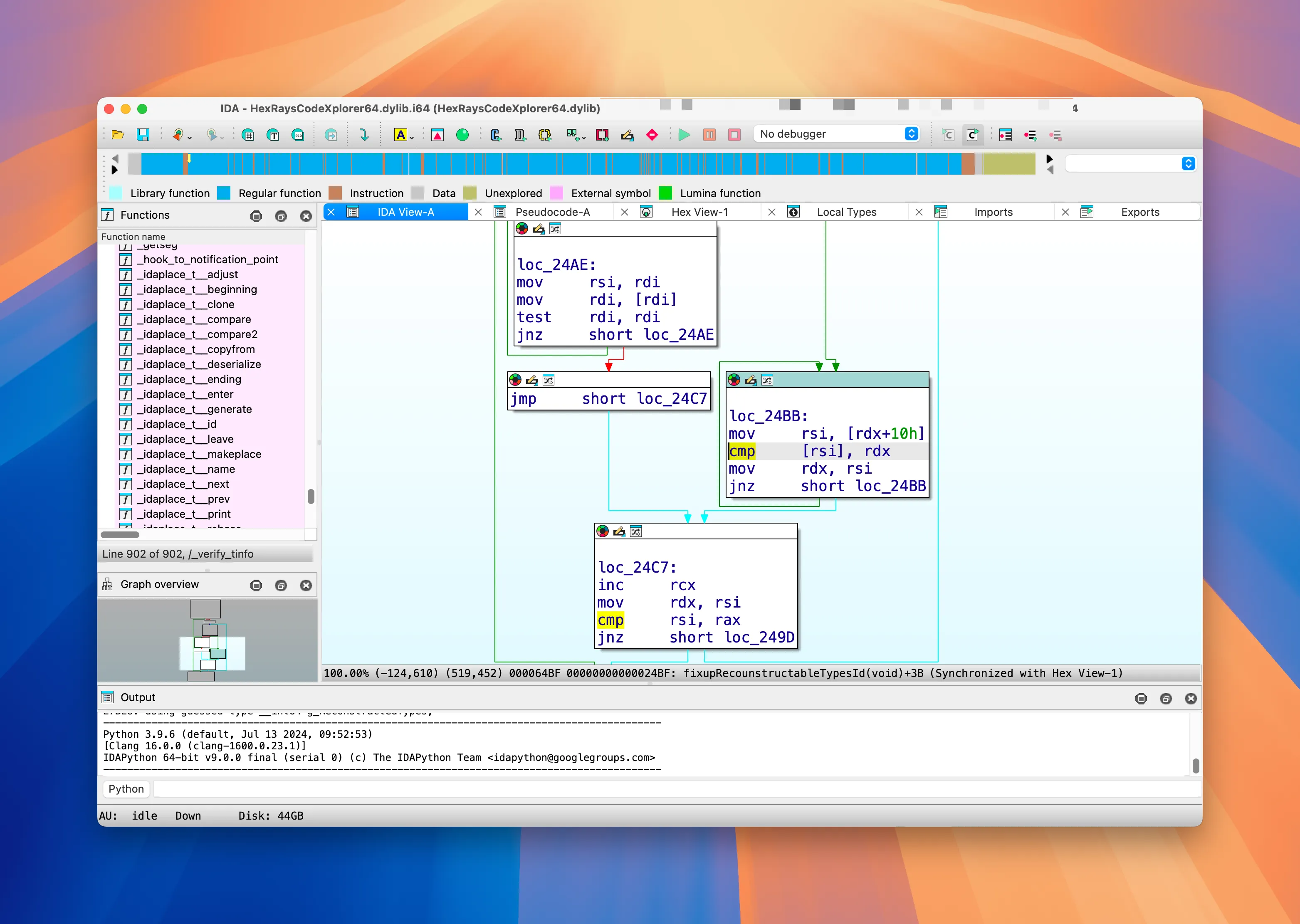 图片[1]破解版下载 | IDA Professional 9 9.3.251224.67a2f470 高效的二进制代码分析工具 - MacPJ - 最新Mac软件与游戏破解版资源下载破解版下载 | MacPJ - 最新Mac软件与游戏破解版资源下载